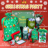 Christmas Basket Gifts for Women 2025, Unique Holiday Cheer Gift for Women with Flannel Blanket and Insulated Tumbler, Merry Christmas Basket Gift for Mom, Wife, Friend, Green