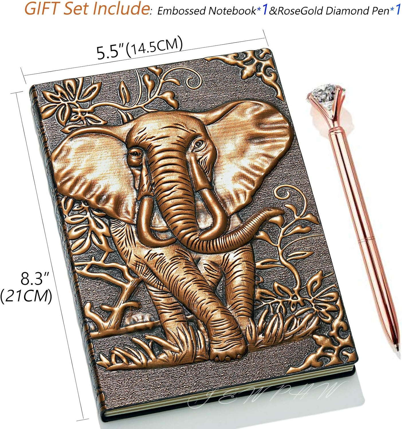 Timeless Embossed Memory Journal