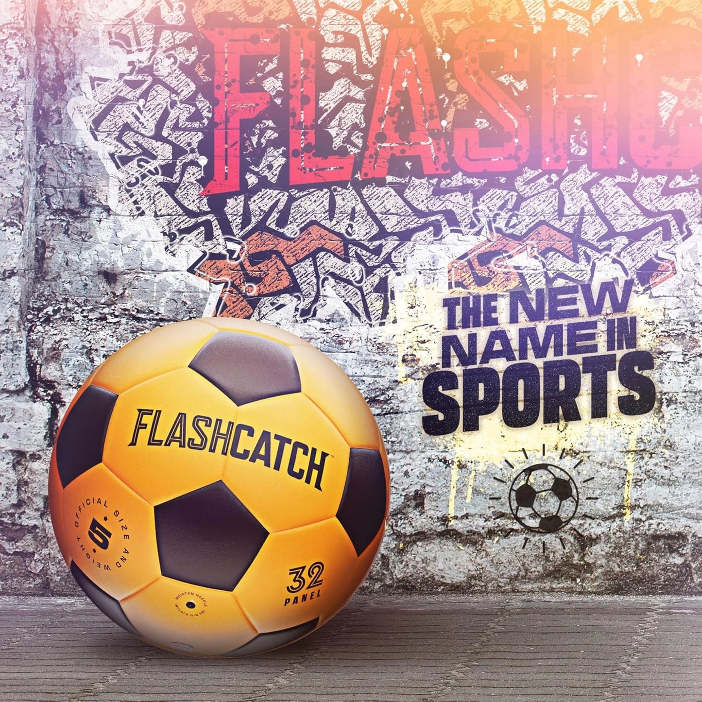 FlashCatch Light Up Soccer Ball