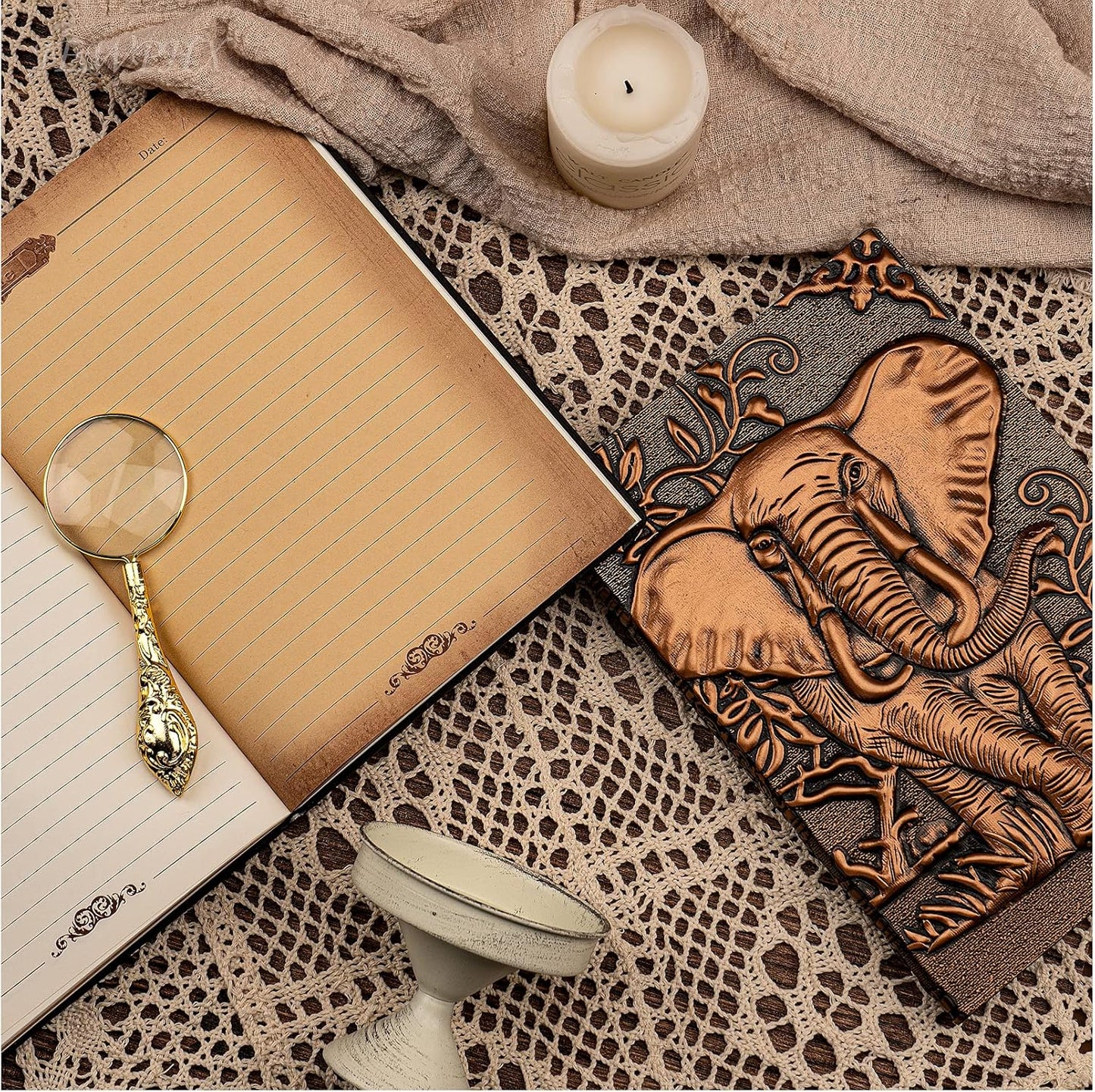 Timeless Embossed Memory Journal