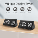 Wooden LED Digital Alarm Clock
