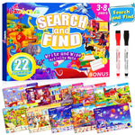 Preschool Learning Activities, 37 Themes Tracing Activity Books Ages 3-8, Toddler Handwriting Practice, Letter Tracing, Kindergarten Workbooks, Travel Game for Trip, Christmas Birthday Gifts
