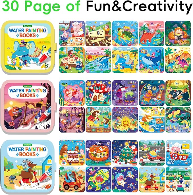 Magic Water Painting Books