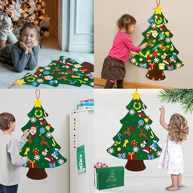Felt Christmas Tree Set