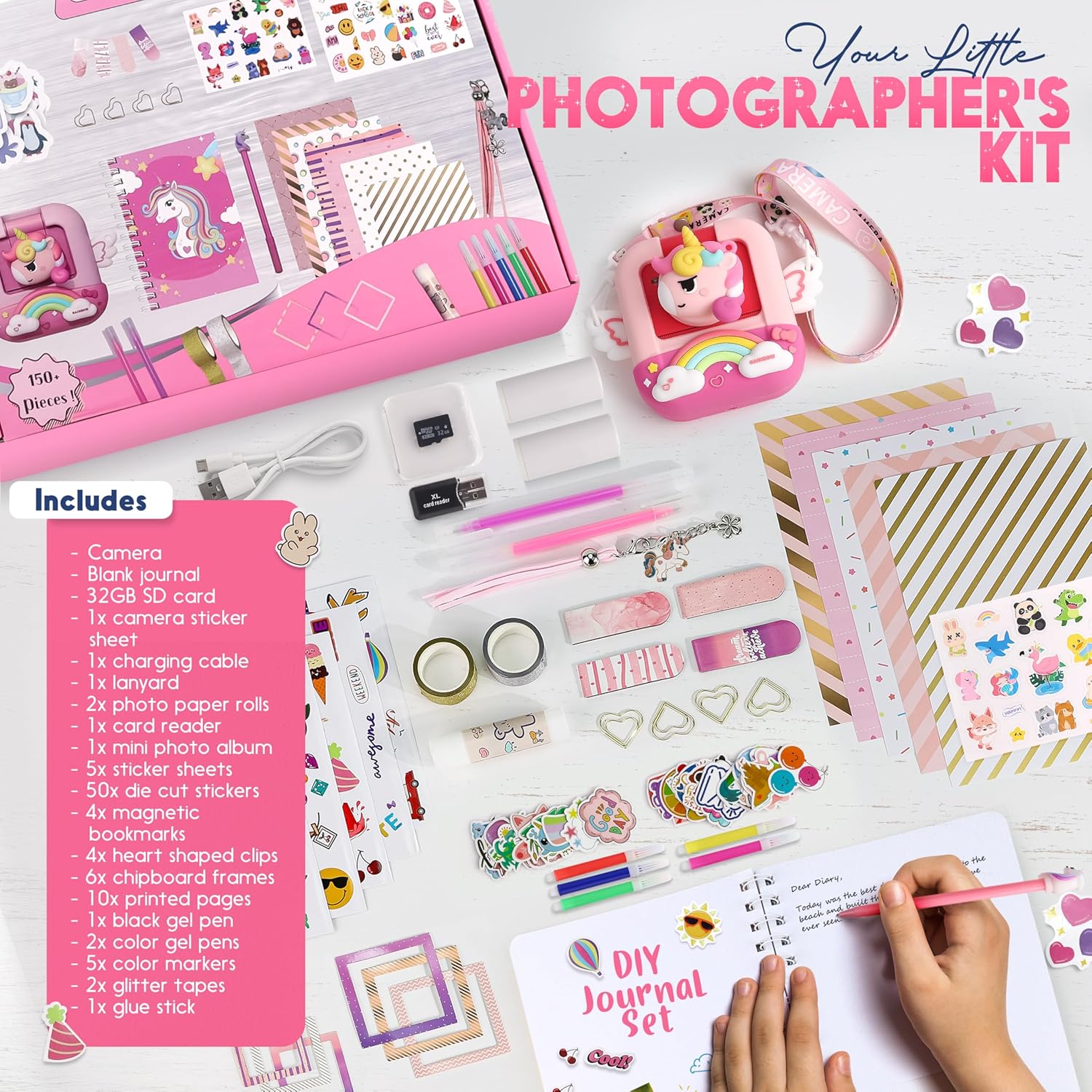Instant Print Camera Journal Set