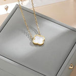 Four Leaf Clover Pendant Necklace