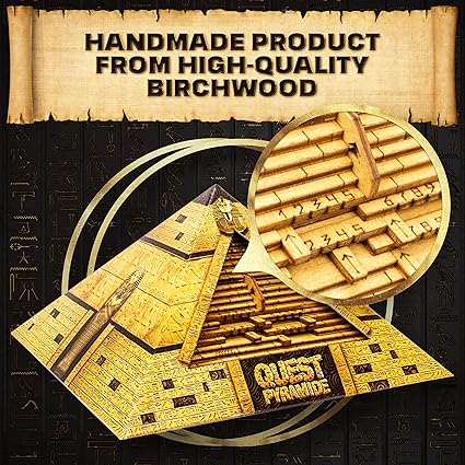 Quest Pyramid Puzzle Box