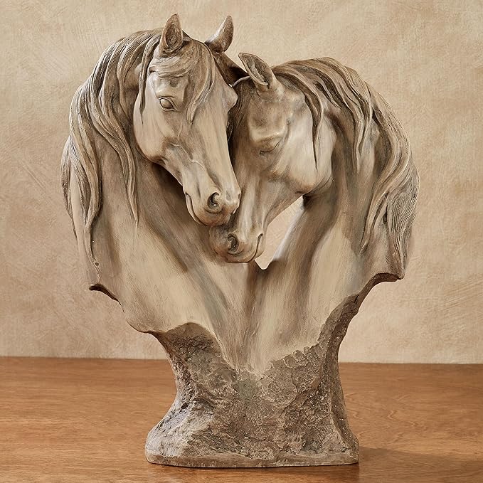 Loving Horses Table Sculpture