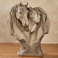 Loving Horses Table Sculpture