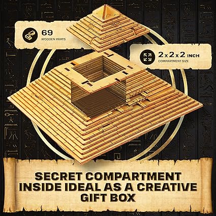Quest Pyramid Puzzle Box