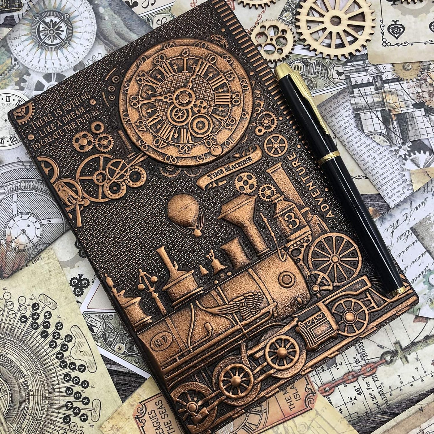 Timeless Embossed Memory Journal