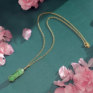 Fluorite Gemstone Jewelry Set