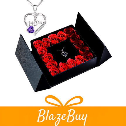 Eternal Rose Gift Box Necklace™