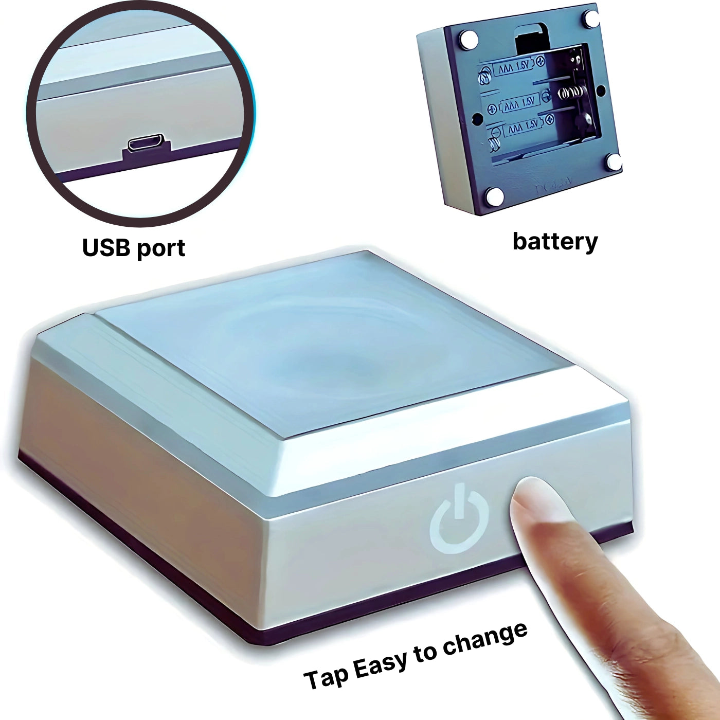 3D Crystal Light Sculpture