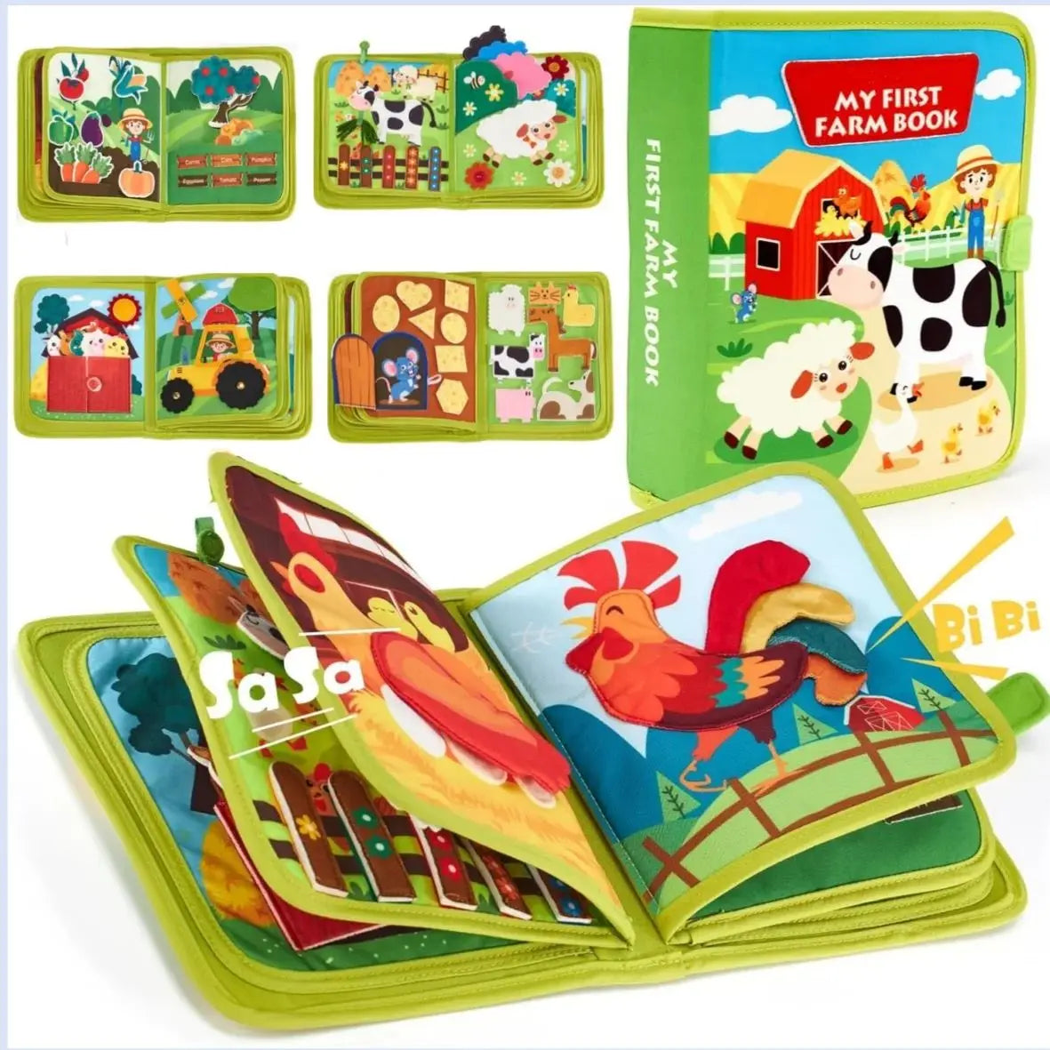 Farm Animal Montessori™ Busy Book
