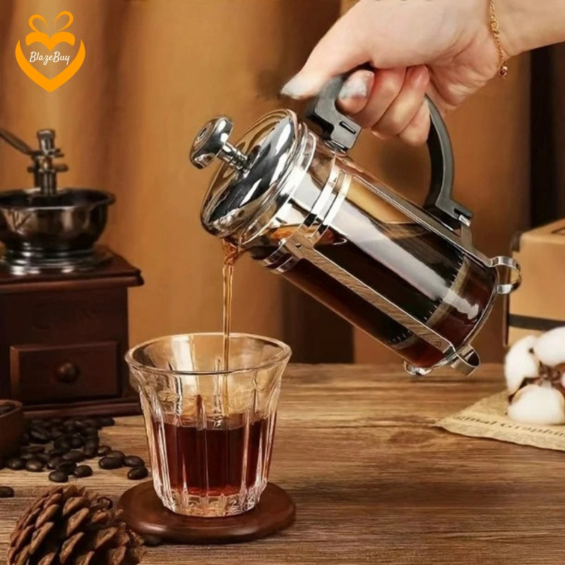 French Press Coffee Grinder Set