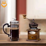 French Press Coffee Grinder Set