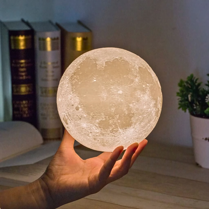 LunarGlow™ LED Battery Moon Lamp