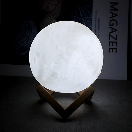 LunarGlow™ LED Battery Moon Lamp