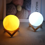LOGROTATE Moon Lamp