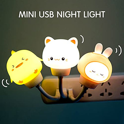 WhimsiGlow™ USB Cartoon Night Light