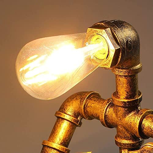 Steampunk Robot Table Lamp