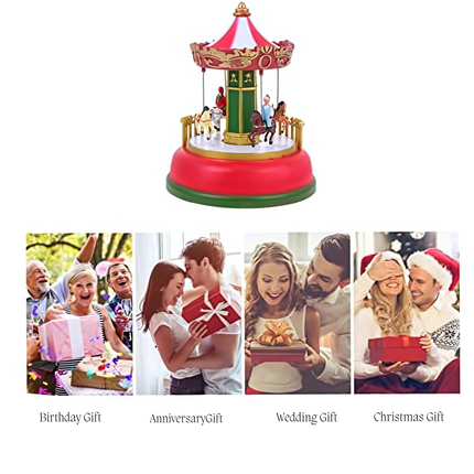 TwinkleCarousel™ Christmas Decor