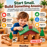 Woodland Builder Log Set