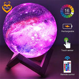 Mind-Glowing Galaxy Moon Lamp