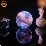 Mind-Glowing Galaxy Moon Lamp
