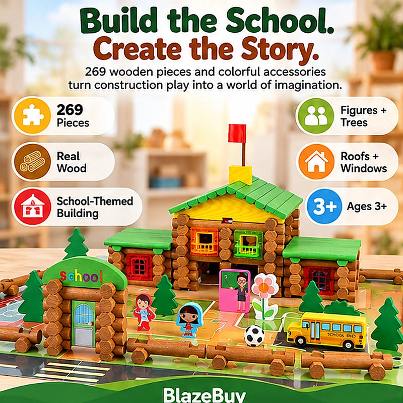 Woodland Builder Log Set