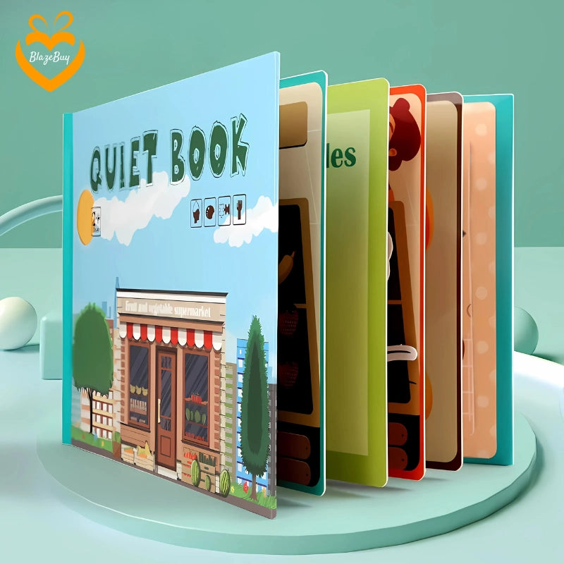 Montessori Busy Book Set