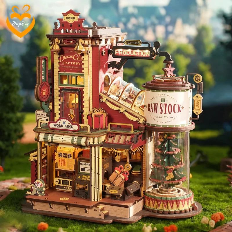 Wooden Gift Factory Puzzle