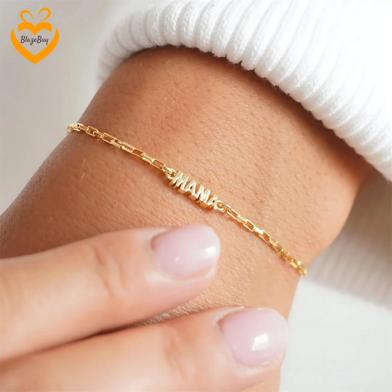 Mama Gold Bracelet