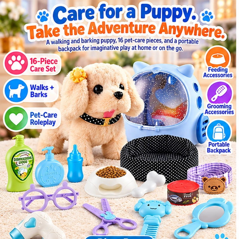 Interactive Puppy Care Set