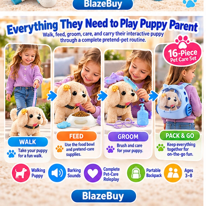 Interactive Puppy Care Set