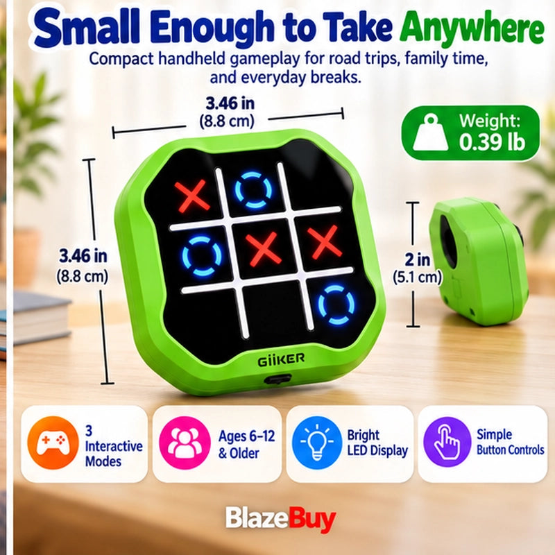 Interactive Tic Tac Toe Puzzle Game