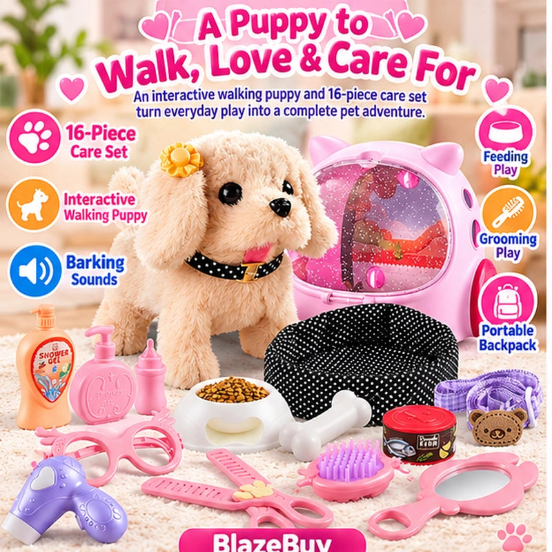 Interactive Puppy Care Set