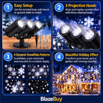 Snowflake Projector Lights