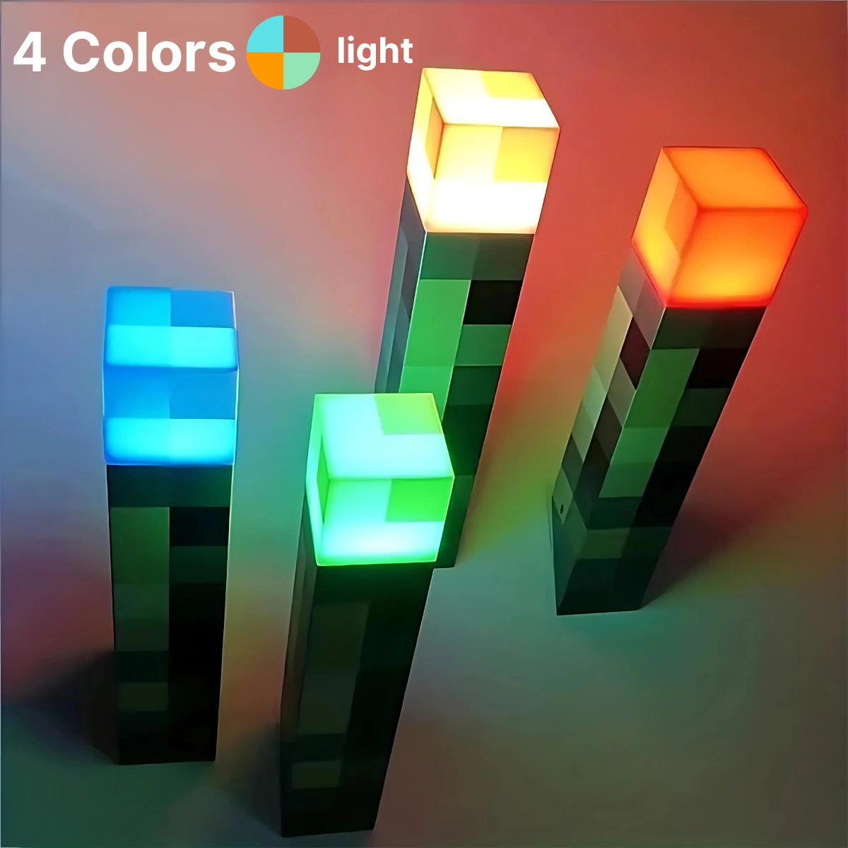 Color Changing Torch Lamp