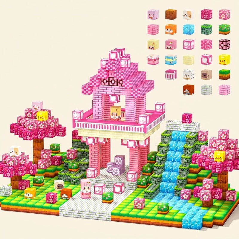 Magnetic Building Blocks Set