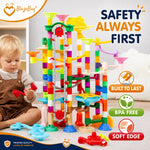 Glowing Elevator Marble Run Set