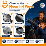 Kids Astronomy Telescope Kit