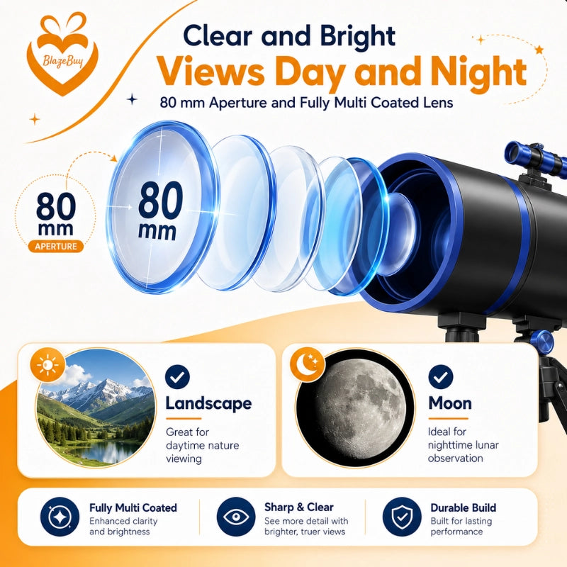 Kids Astronomy Telescope Kit