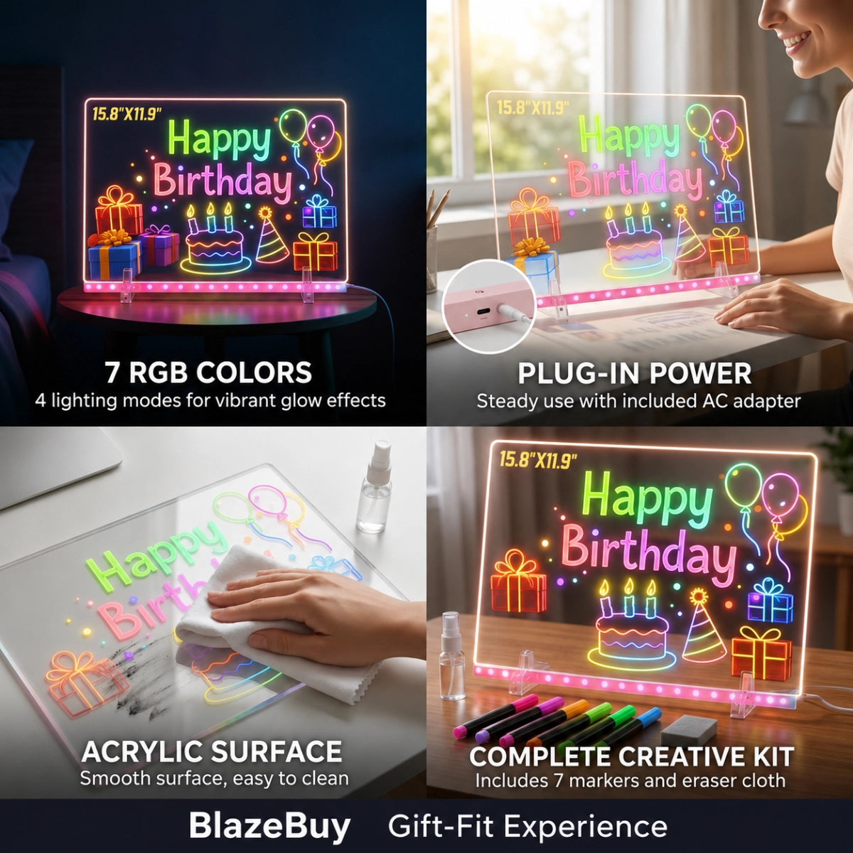 LED Acrylic Drawing Board