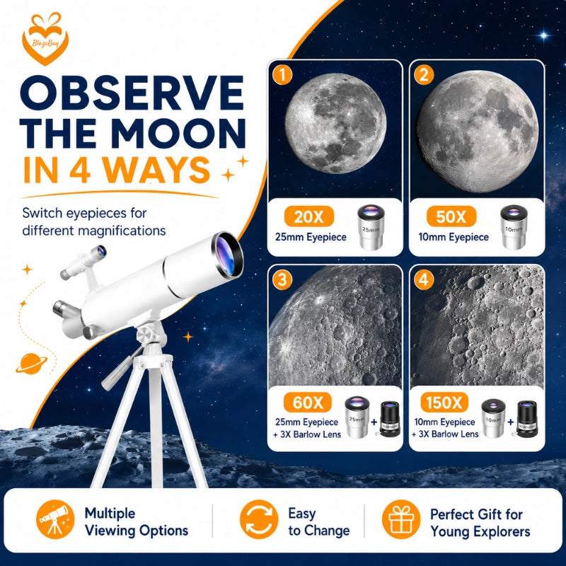 Kids Astronomy Telescope Kit
