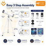 Kids Astronomy Telescope Kit