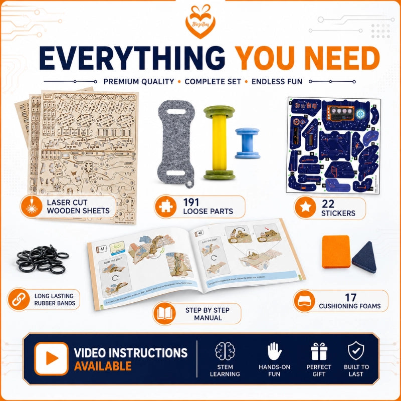 Mechanical Robotic Hand Building Kit