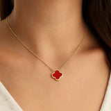 Four Leaf Clover Pendant Necklace