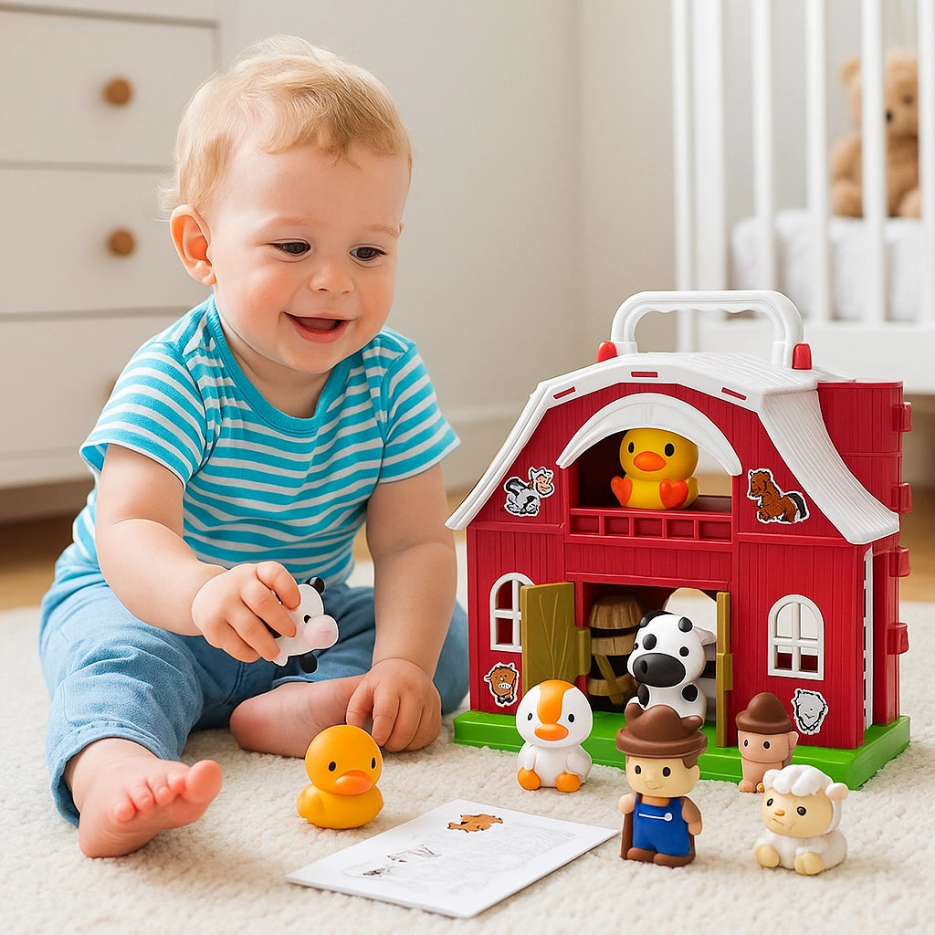 Farm Animals Big Barn Toy